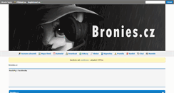 Desktop Screenshot of bronies.cz